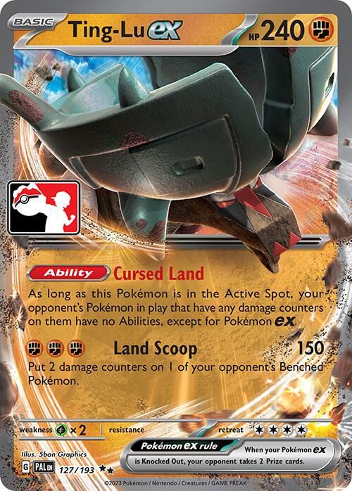 Ting-Lu ex - 127/193 - Ultra Rare Prize Pack