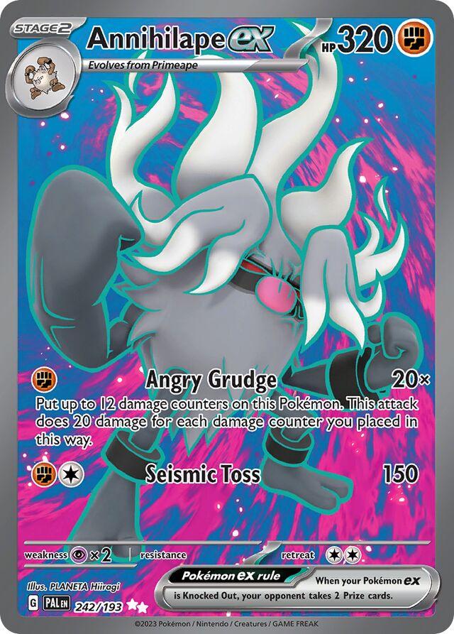 Annihilape ex - 242/193 - Full art Ultra Rare