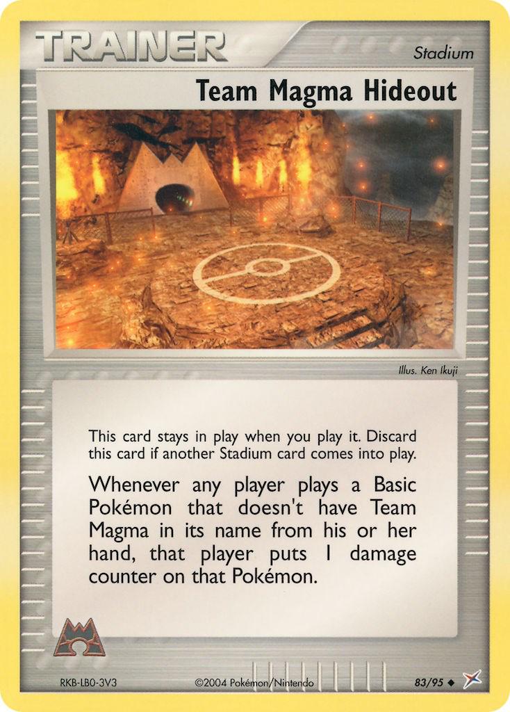 Team Magma Hideout - 83/95 - Uncommon