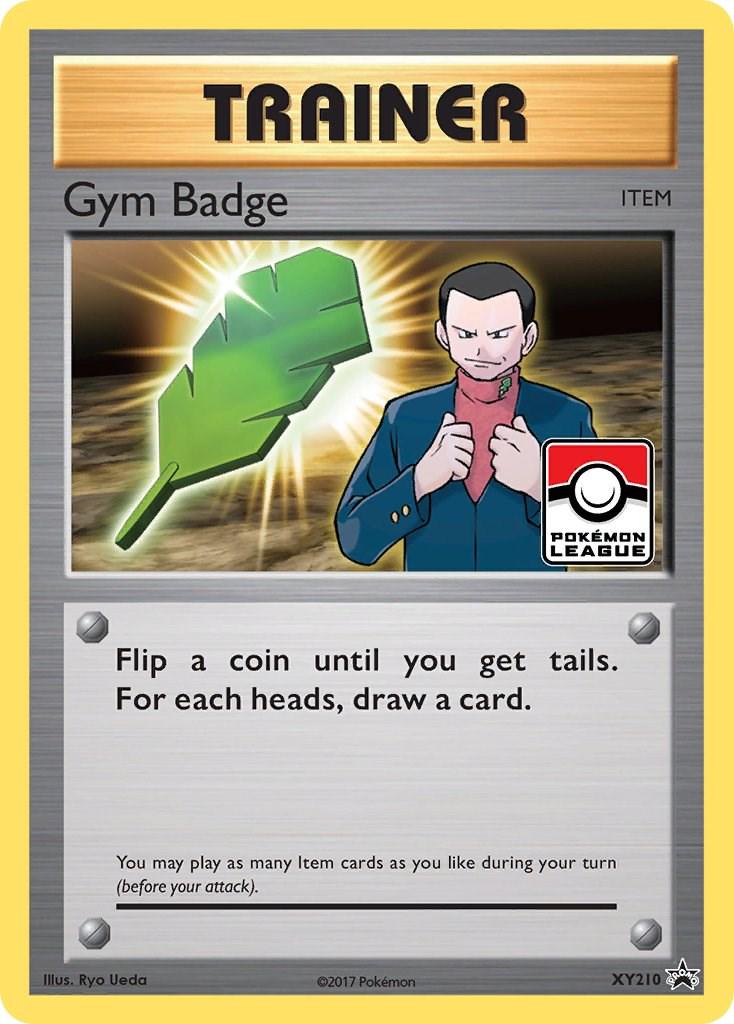Gym Badge Giovanni - XY210 - holo promo