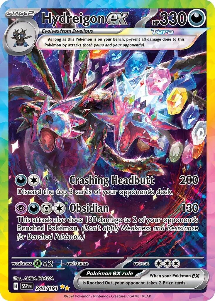 Hydreigon ex - 240/191 - special illustration rare