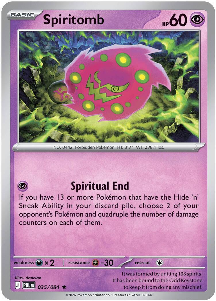Spiritomb - 035/084 - Rare