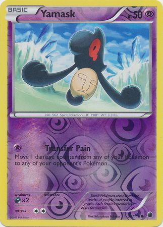 Yamask - 54/116 - Common Reverse Holo