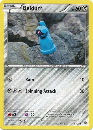 Beldum - 47/98 - Common - Yuka Morii