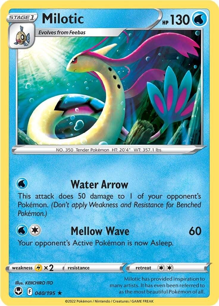 Milotic - 040/195 - Rare - Vualá sellado