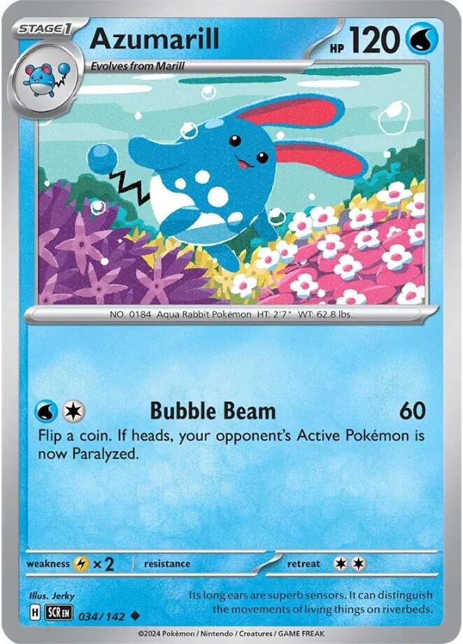 Azumarill - 034/142 - Uncommon