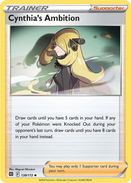 Cynthia´s Ambition - 138/172 - uncommon