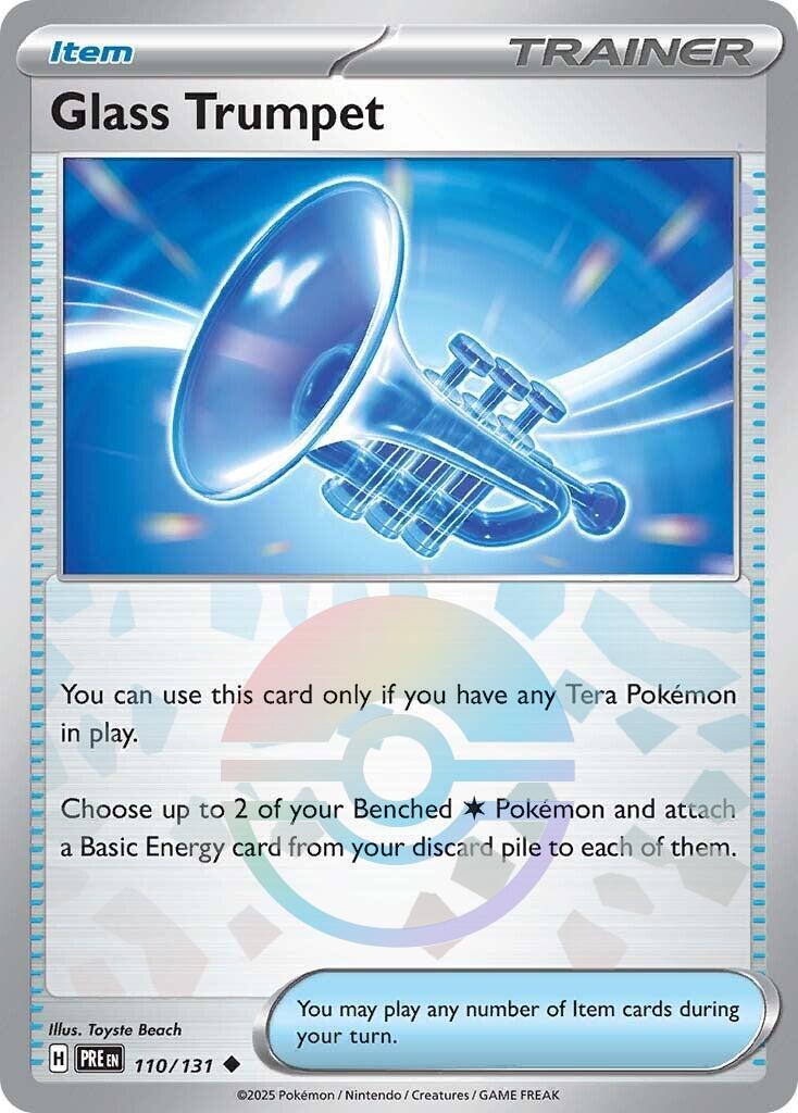 Glass Trumpet - 110/131 - Uncommon Reverse Pokeball