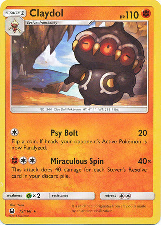 Claydol - 79/168 - Rare