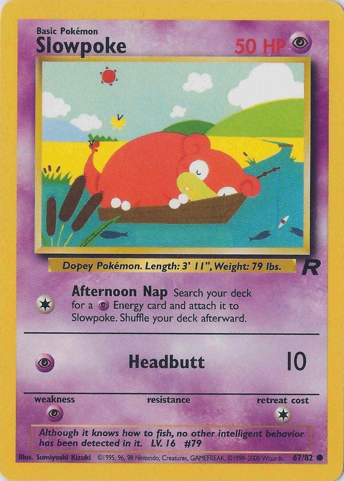 Slowpoke - 67/82 - Common