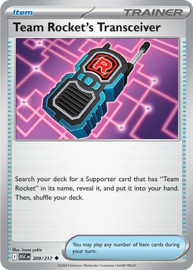 Team Rocket´s Transceiver - 209/217 - Uncommon