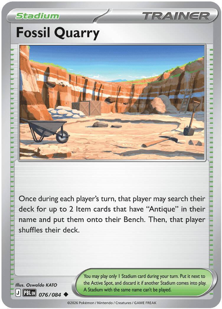 Fossil Quarry - 076/084 - Uncommon