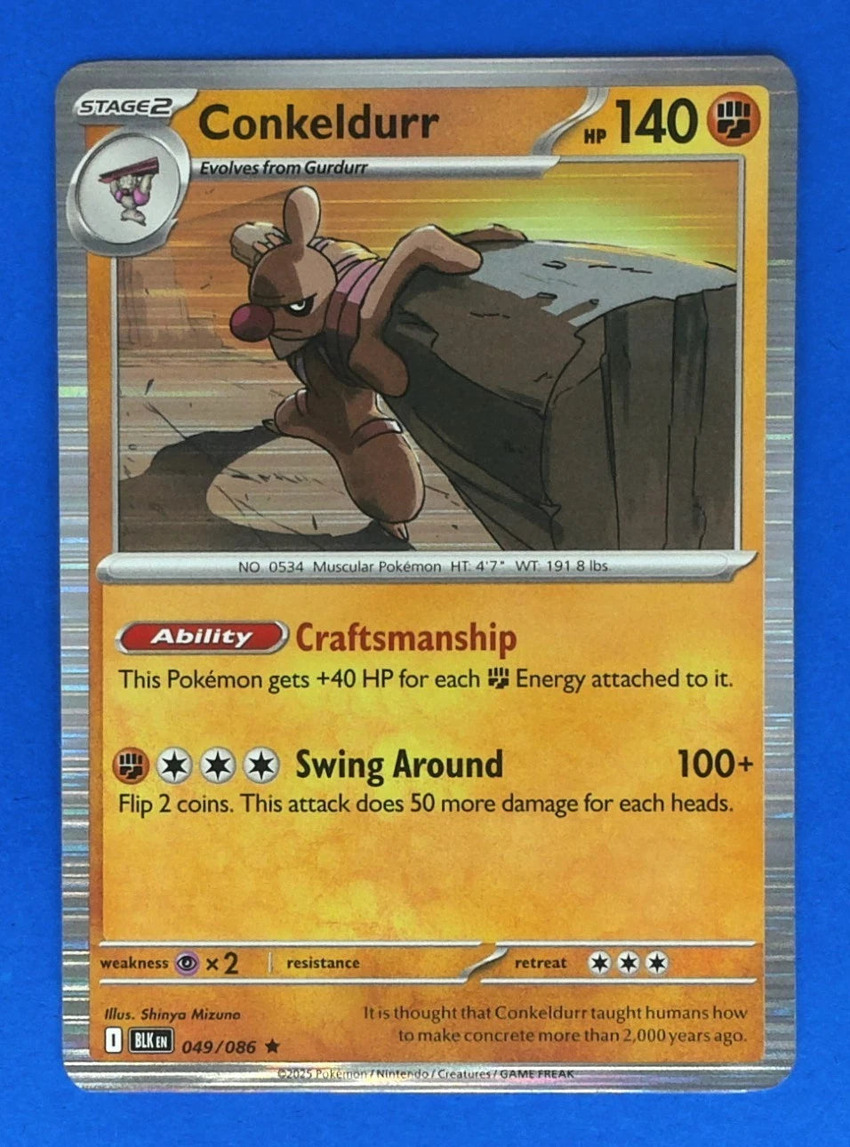 Conkeldurr 049/086 - Rare