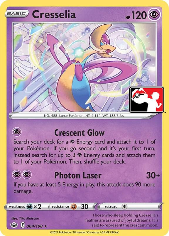 Cresselia - 064/198 - rare prize pack