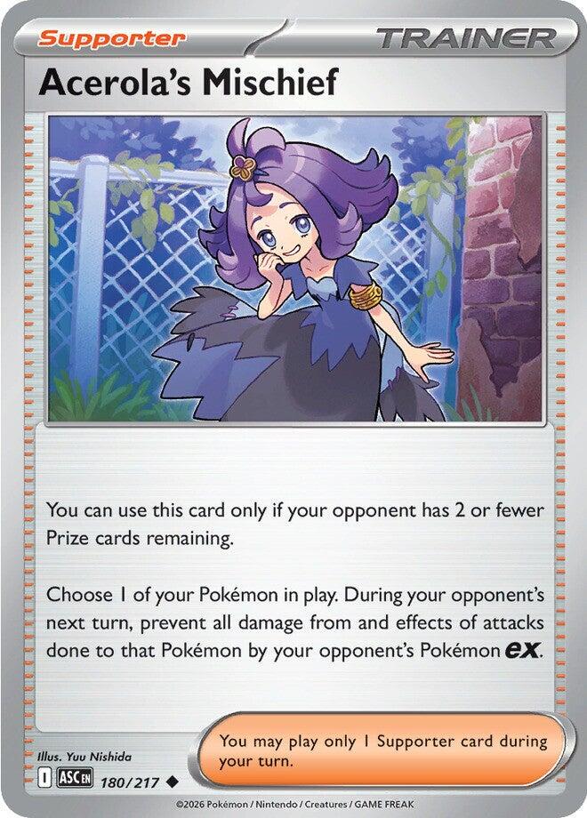 Acerola´s Mischief - 180/217 - Uncommon