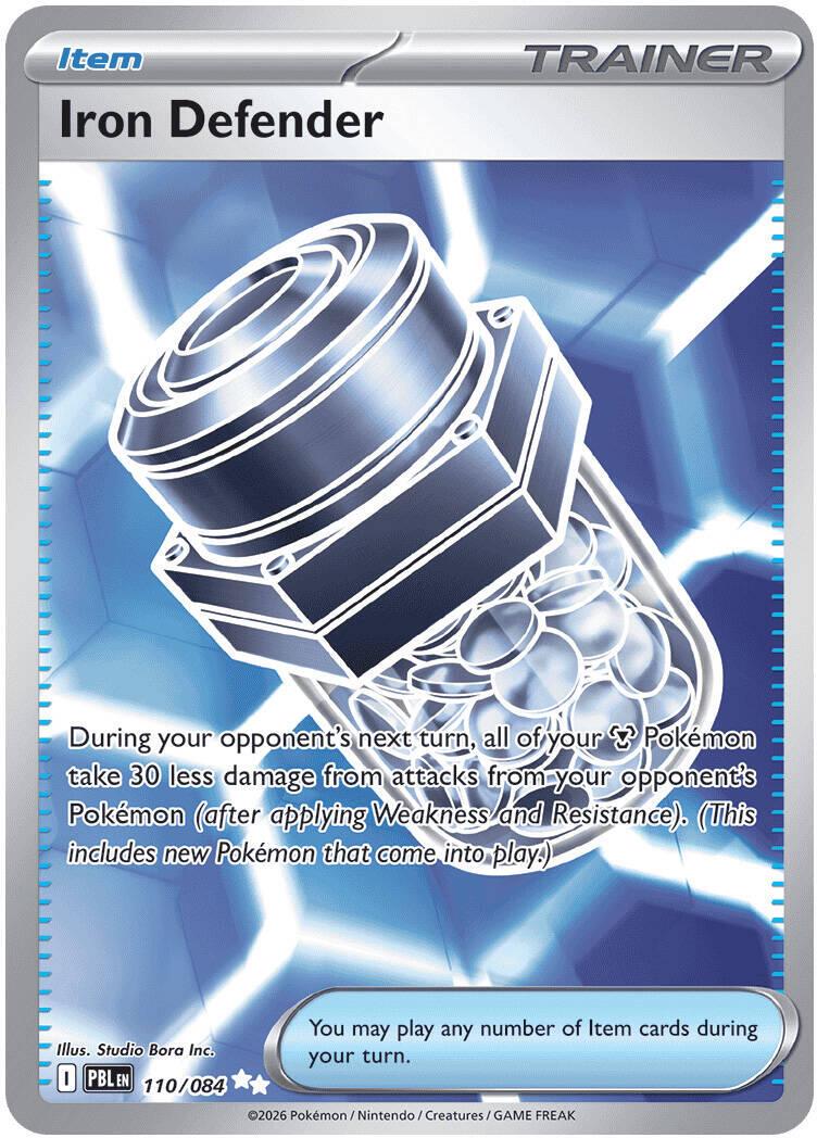 Iron Defender - 110/084 - Full art Ultra Rare