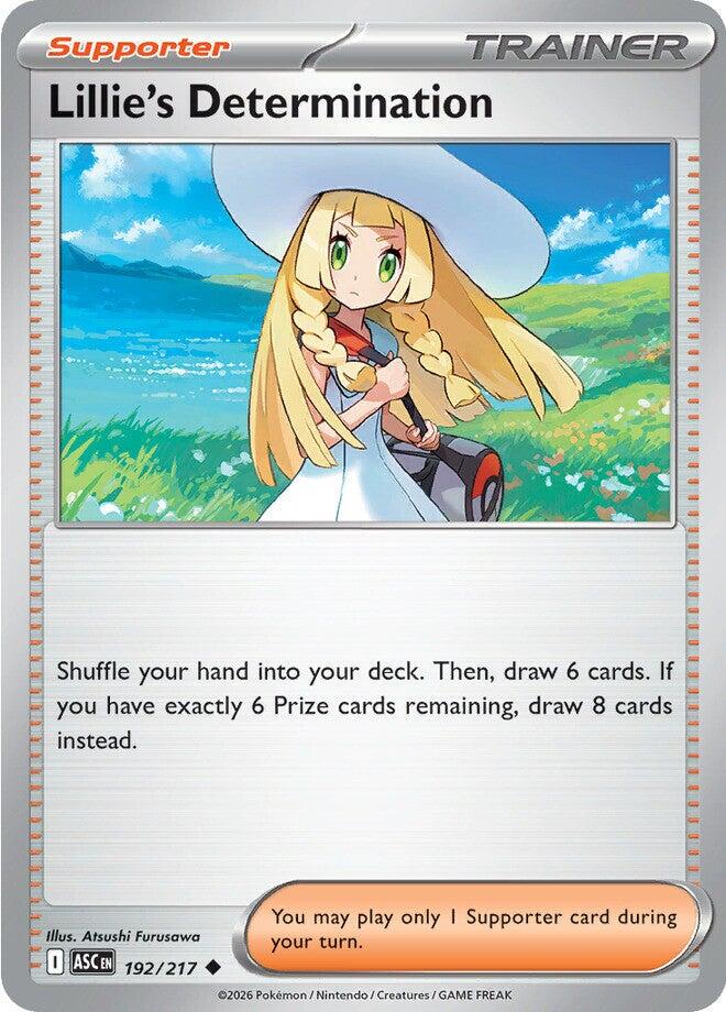Lillie´s Determination - 192/217 - Uncommon