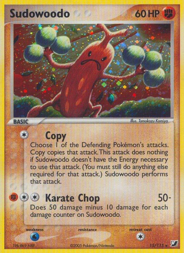 Sudowoodo - 15/115 - Holo rare