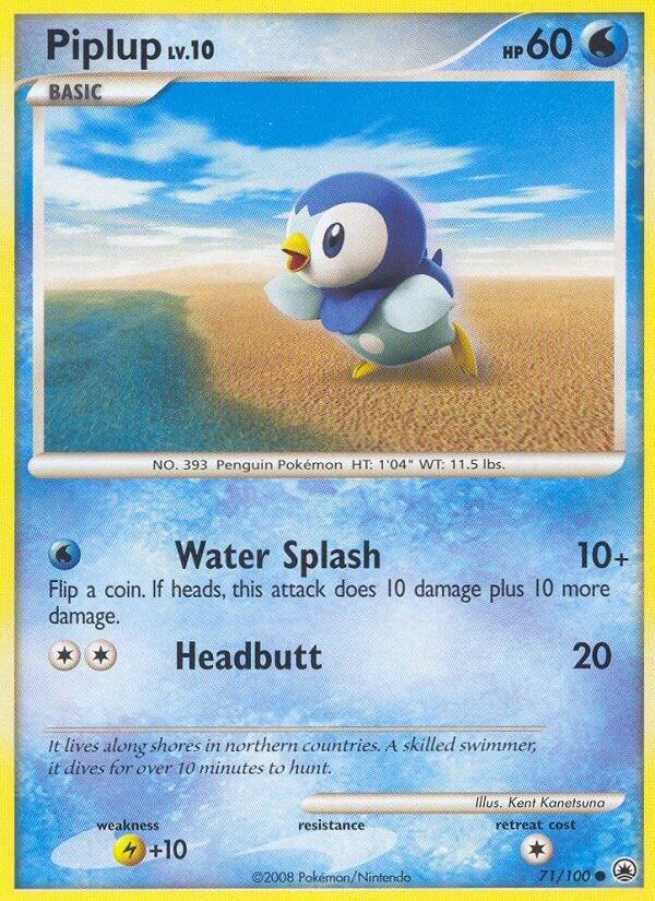 Piplup - 71/100 - Common