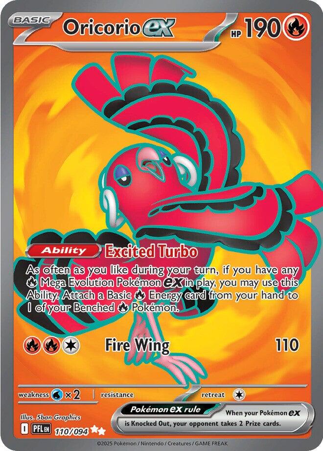 Oricorio ex - 110/094 - Full art ultra Rare