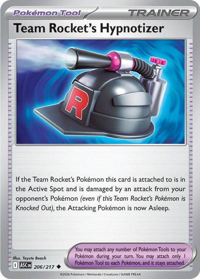 Team Rocket´s Hypnotizer - 206/217 - Uncommon
