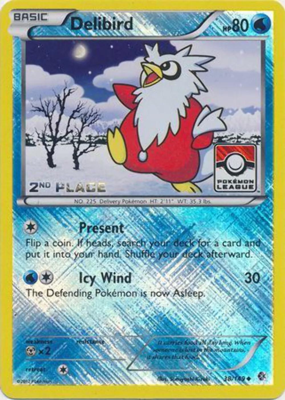 Delibird - 38/149 - Uncommon holo - 2nd place