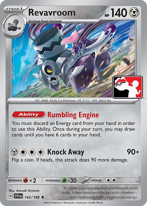 Revavroom - 142/198 - Rare- Prize pack
