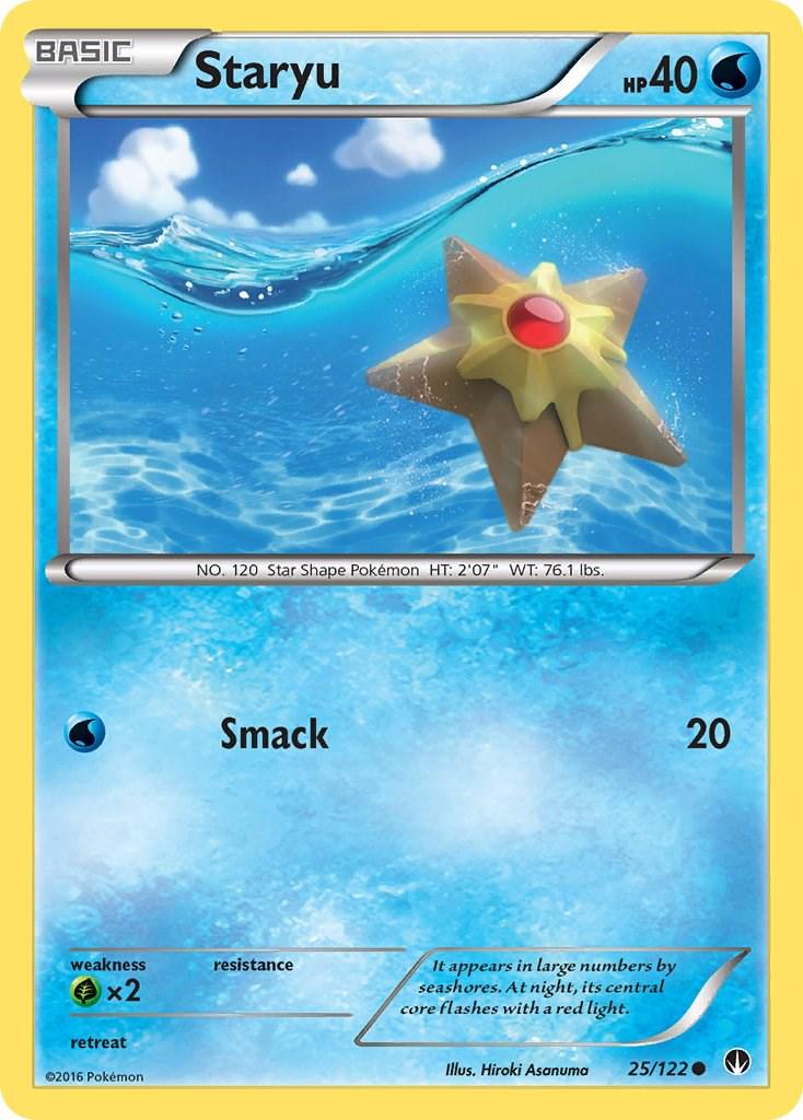 Staryu - 25/122 - common