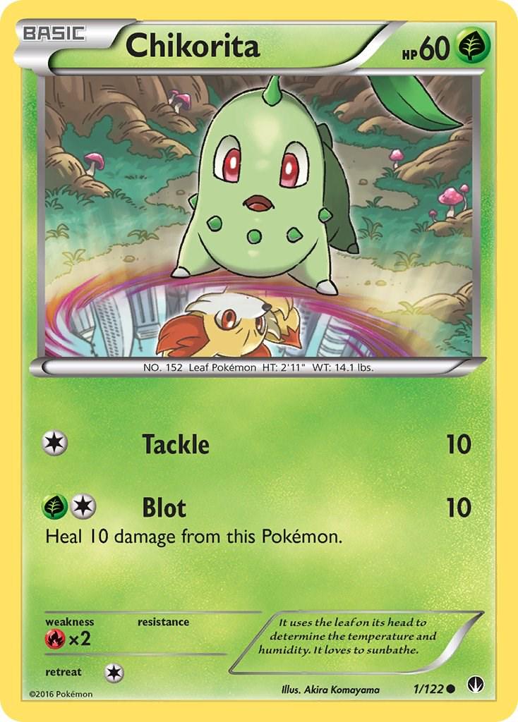 Chikorita - 1/122 - common