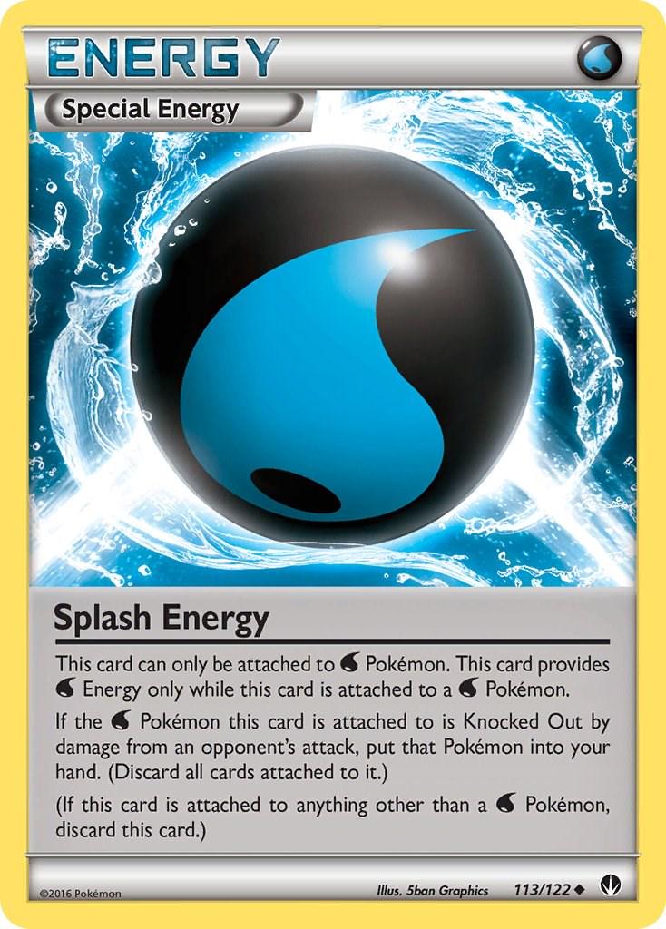 Splash energy - 113/122 - uncommon