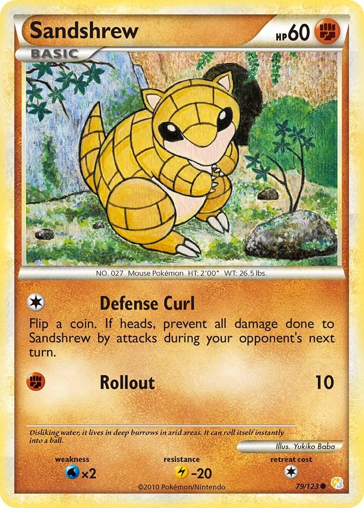 Sandshrew - 79/123 - Common