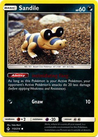 Sandile - 113/214 - Common - Yuka Morii