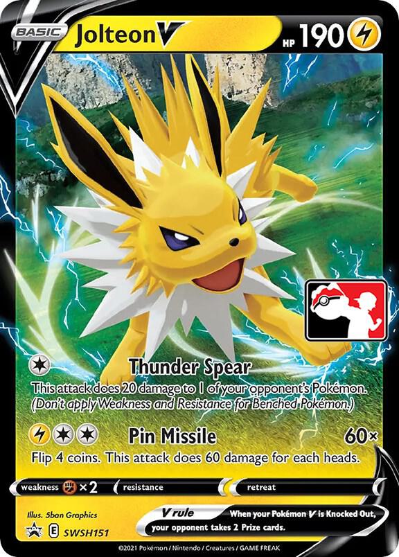 Jolteon V - SWSH151 - Ultra rare - Prize pack