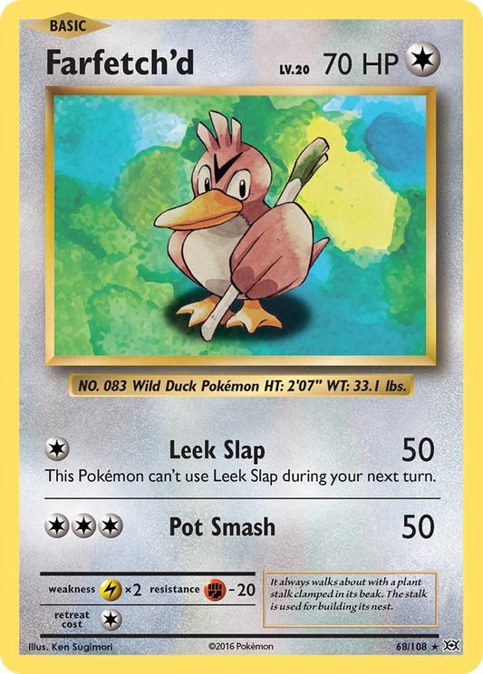 Farfetch´d - 68/108 - Rare