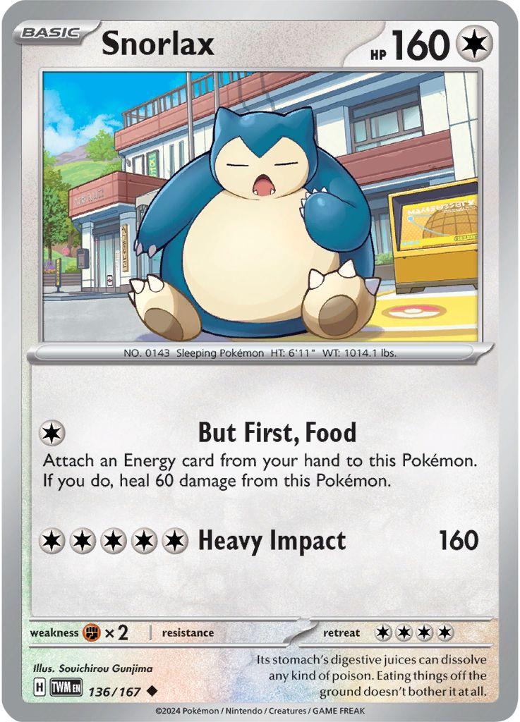 Snorlax - 136/167 - Uncommon
