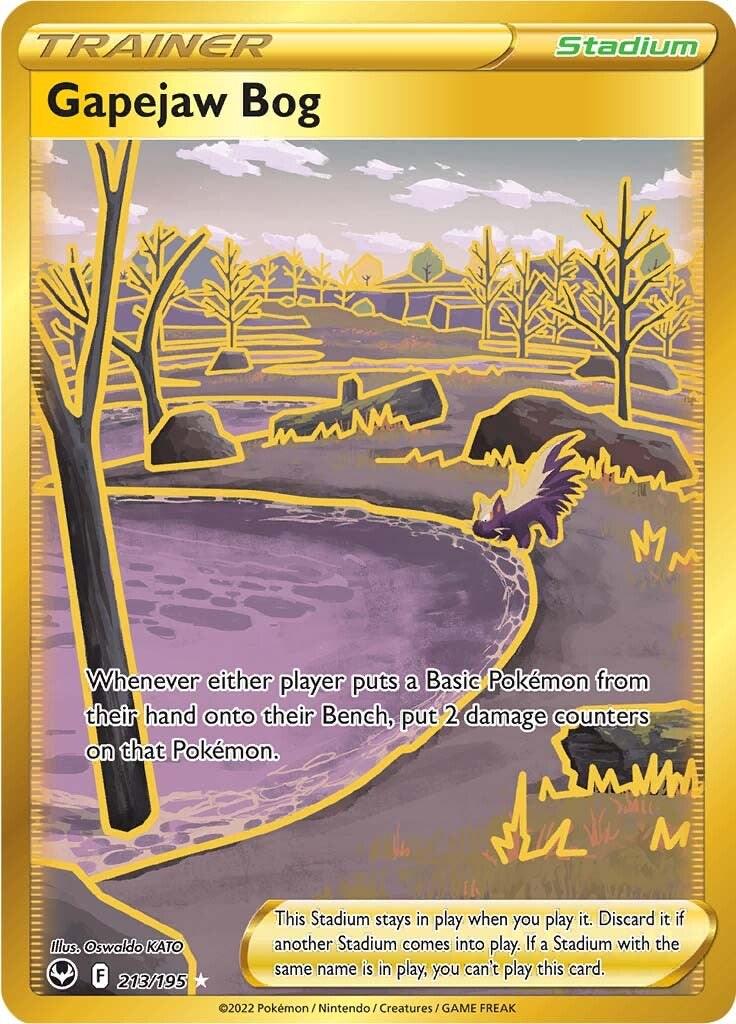 Gapejaw Bog - 213/195 - ultra rare gold