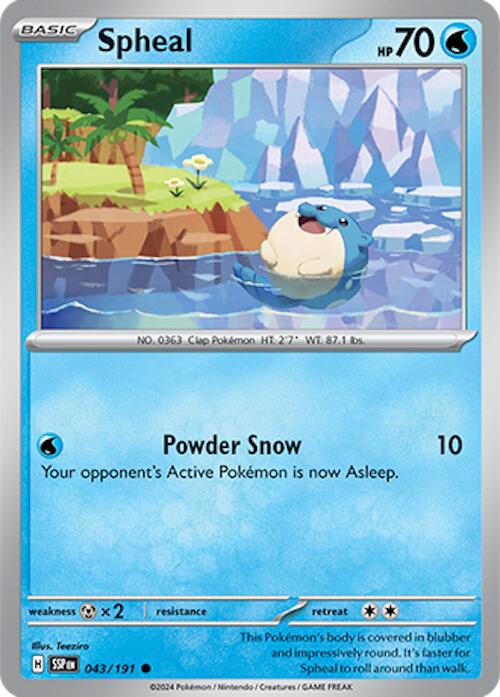 Spheal - 043/191 - Common