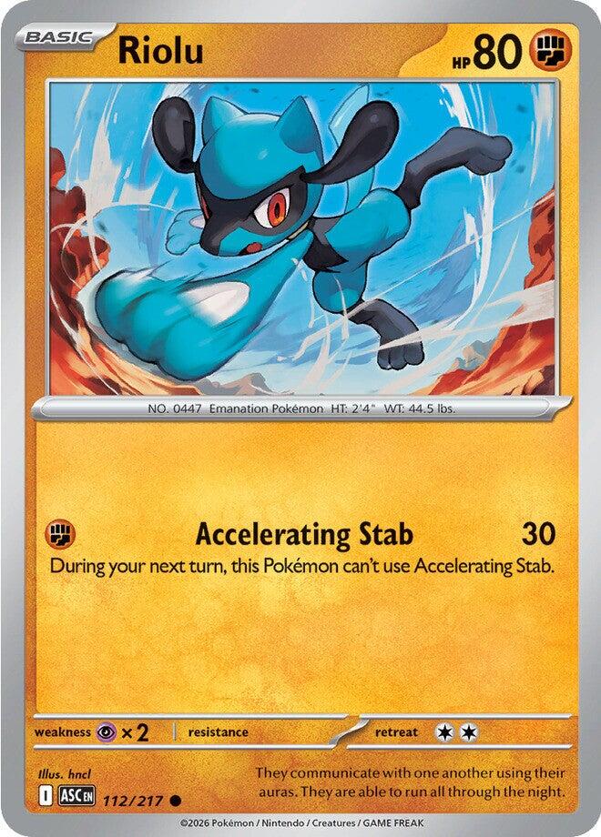 Riolu - 112/217 - Common