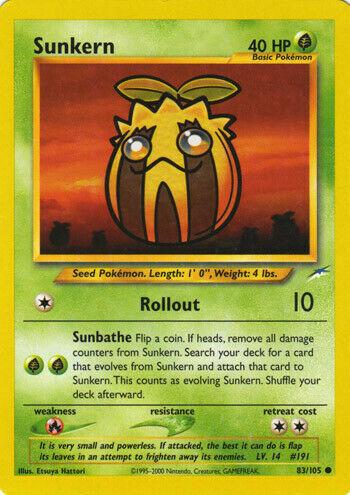 Sunkern - 83/105 - Common