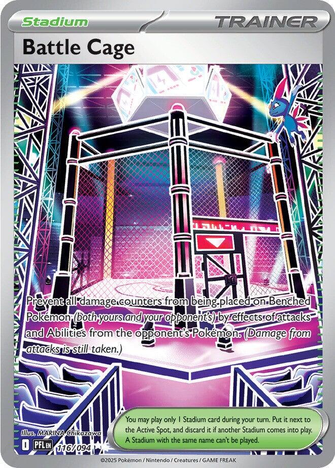 Battle Cage - 116/094 - Full art ultra rare
