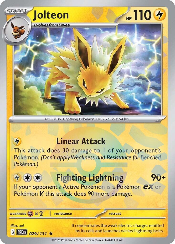 Jolteon - 029/131 - pokeball rare