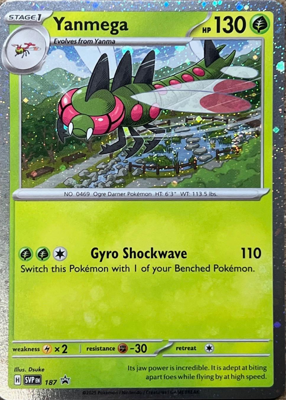 Yanmega #187 Pokemon Promo