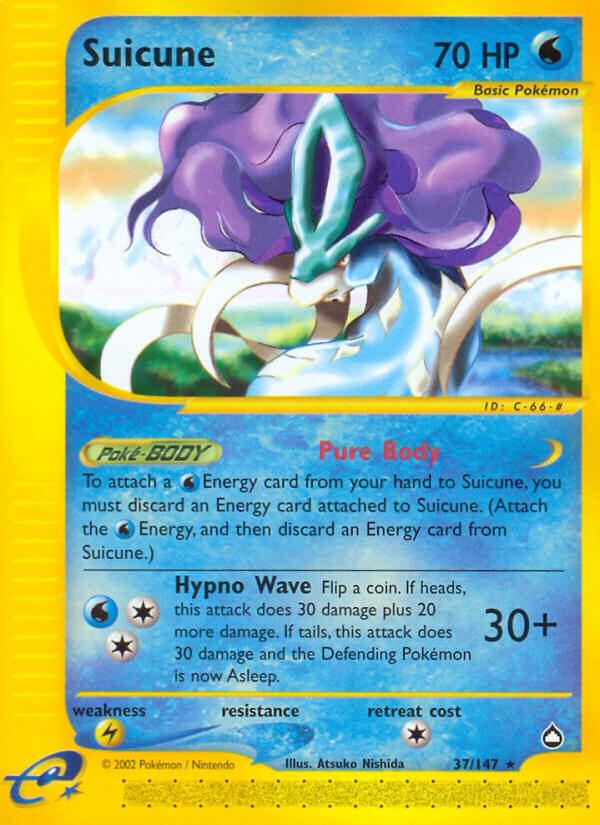 Suicune - 37/147 - Rare