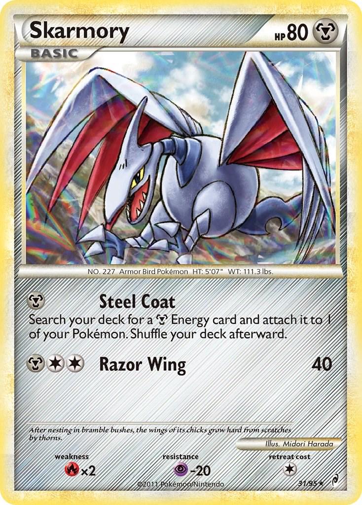 Skarmory - 31/95 - Rare