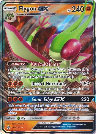 Flygon GX - 110/236 - Ultra Rare