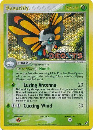 Beautifly - 2/107 - Rare reverse