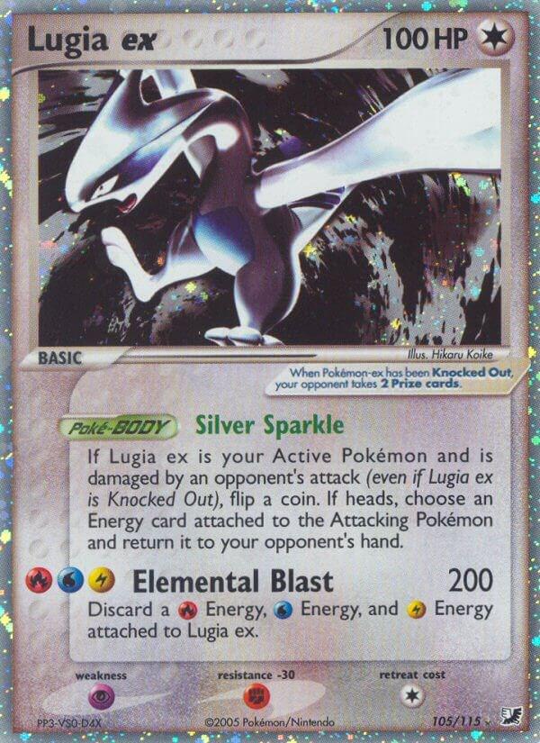 Lugia ex - 105/115 - holo rare