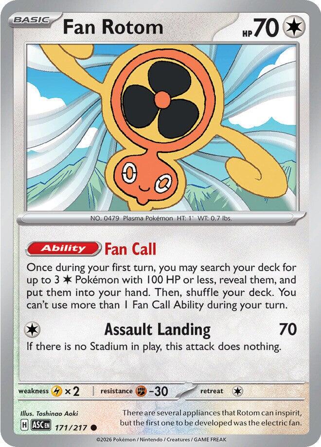 Fan Rotom - 171/217 - Common