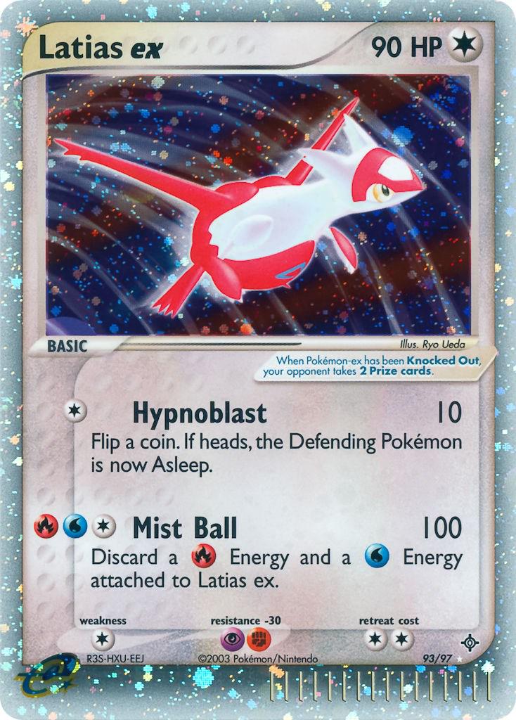 Latias ex - 93/97 - holo rare
