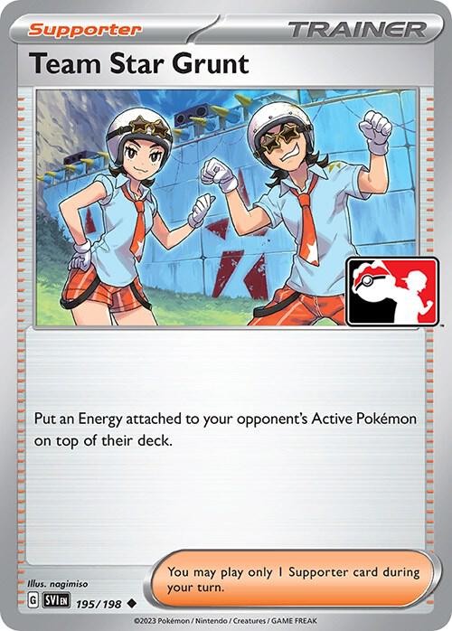 Team Star Grunt - 195/198 - Uncommon - Prize Pack